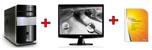 Комплекты ПК iRU с монитором LG на 50% дешевле!